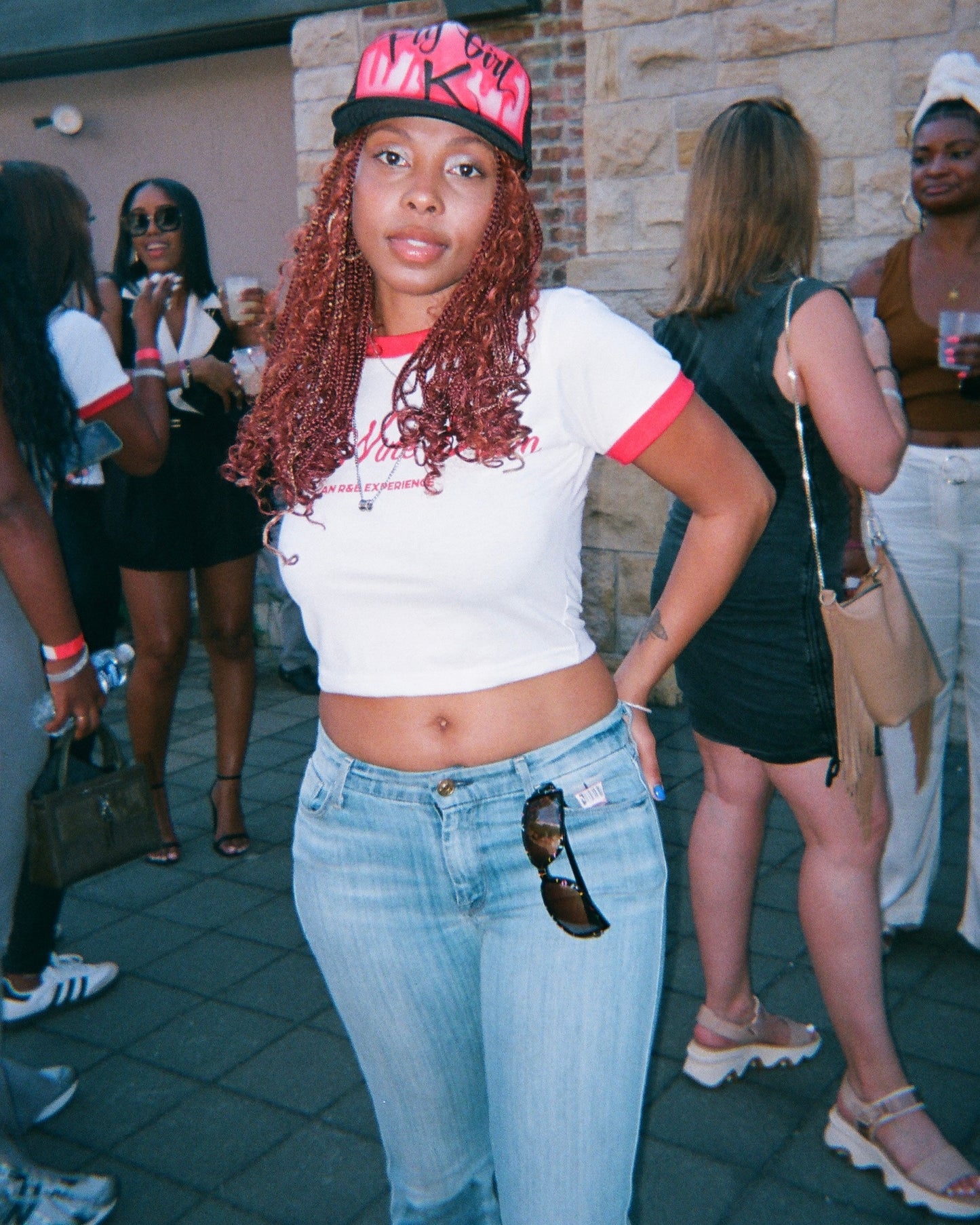 The Wine Down Baby Tee